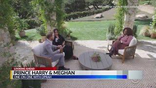 Prince Harry & Meghan Markle sit down with Oprah for interview