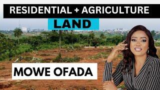 Land for Sale: Richland Gardens Mowe ofada (Home & Farm potential)