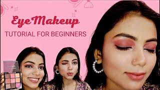 EyeMakeup Tutorial for Beginners| Basic EyeMakeup |Atrangi Akanksha