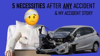 What To Do After A Car Accident (& My RECENT Car Crash Story)