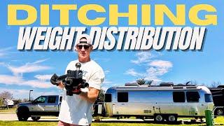 Why & How We Ditched Weight Distribution For Full-Time Airstream Living