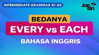 Yang Paling Banyak Ditanyakan | Bedanya EVERY dan EACH Bahasa Inggris