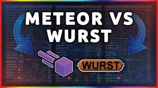 Meteor Vs Wurst - Which One Is Better? | The Best Free Hacked Client For Minecraft 1.21.1 EP-5