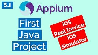 Appium Tutorial 5.I: First Java Project - iOS | Real Device | Simulator