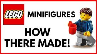 How Lego Minifigures Are Made! (Inside the Lego factory!)