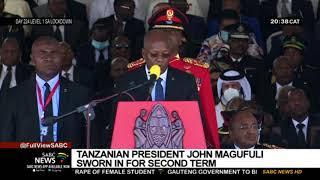 Tanzania's President John Magufuli sworn in for second term