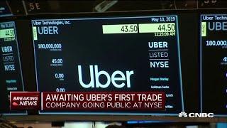 Uber now indicating below IPO price