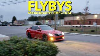 After DYNO Flybys | Motordyne + FI RHFC + Cold Air Intake