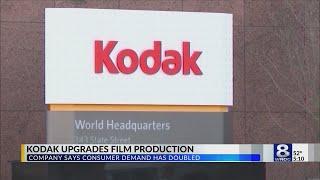 Kodak increases film production capacity to meet commercial, consumer demand