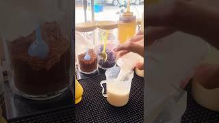 Make brown sugar milk tea & sweet potato fresh milk #coffee #brownsugarmilktea #potato #shortvideo