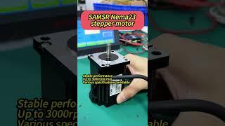 SAMSR Nema23 stepper motor #automation #stepper_motor #chinamotor
