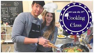 AMWF Vlog | Cooking Class-Chinese Takeout Style | Sur La Table | AKA국제커플 처음으로 쿠킹 클래스를 가다!