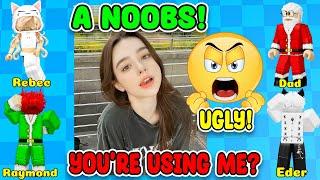 TEXT TO SPEECH Roblox Story Are you using me?  Emoji Groupchat Conversations