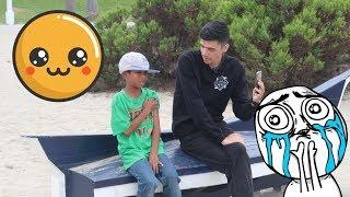 AW! HEARTWARMING!  Little Fan Meet his Hero Trainer Tips!  Pokémon GO