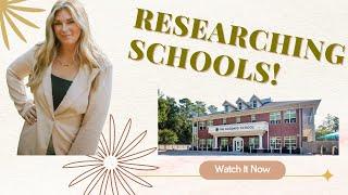 How to research Raleigh + Wilmington schools!