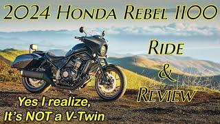 2024 Honda Rebel 1100 DCT Review