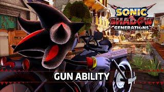 Sonic X Shadow Generations, but Shadow has a gun