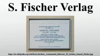 S. Fischer Verlag