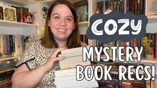 COZY MYSTERY BOOK RECOMMENDATIONS 