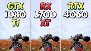 GTX 1080 Ti vs RX 5700 XT vs RTX 4060 - Tested in 12 Games (2025)