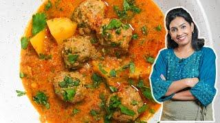 Pakistanischer Hackbällchen-Kartoffel Eintopf (Alu Kofta)