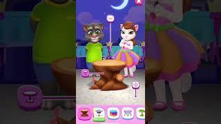 Angela hugs Tom #ytshorts #gaming #talkingangela2