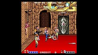 Double Dragon (Arcade): Mission 4: The Base & Ending