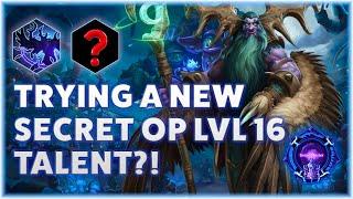 Malfurion Twilight Dream - TRYING A NEW SECRET OP LEVEL 16 TALENT?! - Grandmaster Storm League