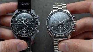 MoonSwatch vs. Moonwatch! | Kann diese Swatch eine Omega Speedmaster ersetzen?