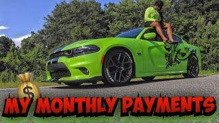 HOW MUCH ARE THE MONTHLY PAYMENTS ON MY 2019 SCAT PACK CHARGER ??