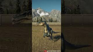 SPINORAPTOR STANDS ON ONE LEG TO SCRATCH ITSELF! - Jurassic World Evolution 2 #Shorts