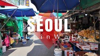 Dunchon-dong, Seoul, Korea | 서울 둔촌동 | 4K Walk Video