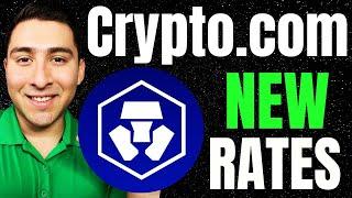 Crypto.com JUST CHANGED THESE RATES For CRO COIN Holders!