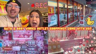 Bath & Body Works SAS Outlet Store Walkthrough + We Met Up With A Special Guest!! @marymakers