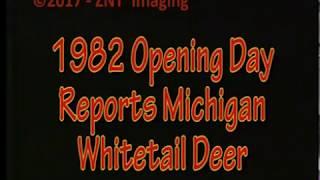 Deer Open Day Report Firearm Michigan Outdoors Fred Trost 1982