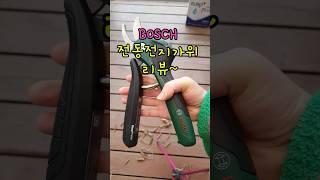 근데 다시사라면 무조건 큰거삽니다 #전지가위 #전정가위 #보쉬 #정원관리 #전원주택