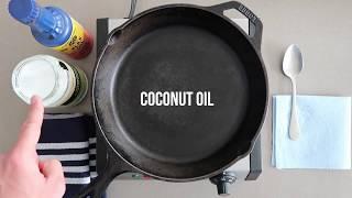 How to Season a Cast-Iron Skillet