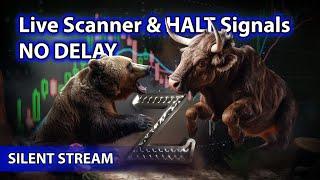 ​Live Scanner  Stock Market scanner - Silent Stream (no-delay, voice only)  03/11/2025
