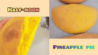 Samoan half-moon pineapple pie in the making . #viral #tiktokviral #baking #food #samoanfood