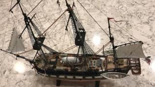 The Making of a Model of HMS Beagle