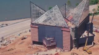 Tennessee Aquarium River Journey Building Construction Timelapse