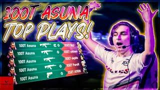 Best Clips And Highlights Of 100T Asuna! | Asuna Best Plays