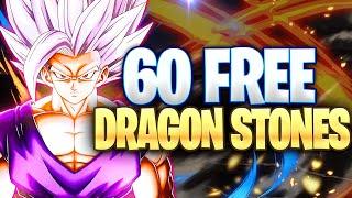 DO THIS NOW! HOW TO GET 60 FREE DRAGON STONES FARMING *THESE*! | DBZ: Dokkan Battle