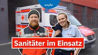 Sanitäter im Einsatz - Psychiatrischer Notfall in Leipzig | Helfer im Einsatz | MDR