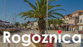 Rogoznica w Chorwacji - atrakcje, starówka, plaże, restauracje, co zobaczyć. Rogoznica in Croatia.