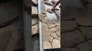 Yellow Granite Cladding Stone Veneer for Wall Cladding Ideas