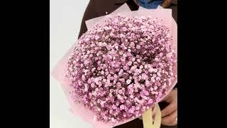 Моно Букет S  «Волшебные гипсофилы» #flowerstory #букеты #магазинцветов #цветы #гипсофилы