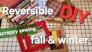 Rustic Christmas Sewing Projects, Scrappy Make And Sell, #sewingwithscraps, #sewing ,#sewingtutorial