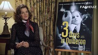 Marie Baumer's role as Romy Schneider in "3 Days in Quiberon"