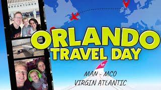 ORLANDO TRAVEL DAY VLOG | ️ MANCHESTER TO ORLANDO | VIRGIN ATLANTIC ECONOMY | AUG/SEPT 2023